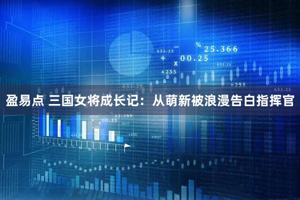 盈易点 三国女将成长记：从萌新被浪漫告白指挥官